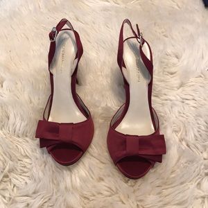 NWT BCBG Max Azria Satin Shoes